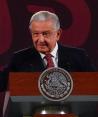 Andrés Manuel López Obrador, presidente de México, ofrece su conferencia de prensa este miércoles 8 de mayo del 2024, desde Palacio Nacional, en CDMX.