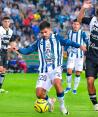 Una acción del Pachuca vs Necaxa, juego del Play in de la Liga MX