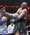 Oleksandr Usyk derrotó a Tyson Fury en un combate de box con sede en Arabia Saudita.