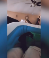 La piscina inflable le salvó la vida