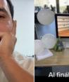 Hombre decora su escritorio porque sus compañeros olvidaron su cumpleaños (VIDEO).