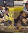 Un niño celebra su cumpleaños en la calle y conmueve en redes