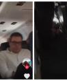 Mujer se vuelve viral luego de explotar en pleno vuelo porque su pareja la terminó.