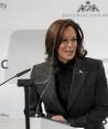 La vicepresidenta de EU, Kamala Harris, durante la Conferencia de Seguridad en Munich.