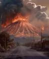 Según ChatGPT, así se vería el Popocatépetl haciendo erupción.