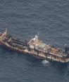 Un barco pesquero se hundió en el Océano Índico.