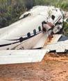 Una avioneta cayó este sábado en medio de la selva amazónica brasileña y las autoridades han confirmado la muerte de las catorce personas que estaban a bordo, todas de nacionalidad brasileña