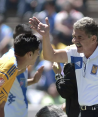 Alan Pulido y Ricardo Ferretti durante la época en la que el 'Tuca' dirigía a Tigres y al delantero tamaulipeco en la Liga MX.