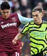 Edson Álvarez y West Ham son humillado por Declan Rice y Arsenal