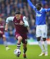 Edson Álvarez marcó gol en el West Ham vs Everton de la Premier League