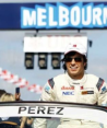 Checo Pérez debuta en el GP de Australia en 2011