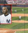 Mariano Rivera, Salón de la Fama de las Grandes Ligas, lanza la primera bola en el duelo entre Rojos del México y Yankees