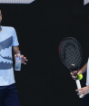 Novak Djokovic y su entrenador Goran Ivanisevic en el Abierto de Australia de 2023