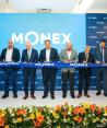 Inaugura Diego Sinhue oficina de Banco Monex en Puerto Interior.