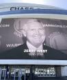 Los warriors le hicieron un homenaje a Jerry West, ayer, en el Chase Center, casa de los Golden State.