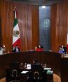 Sesión del Tribunal Electoral del Poder Judicial de la Federacón.
