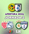 Este fin de semana se juega la Jornada 2 del Apertura 2024 de la Liga MX