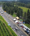 Bloqueo en autopista México-Puebla suma más de 24 horas.