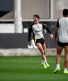 Jugadores de la Juventus en un entrenamiento