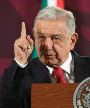 Andrés Manuel López Obrador, presidente de México, ofreció su conferencia de prensa este miércoles 17 de abril del 2024, desde Palacio Nacional, en CDMX.