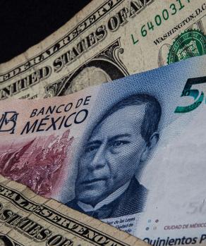 El precio del dólar hoy en México.
