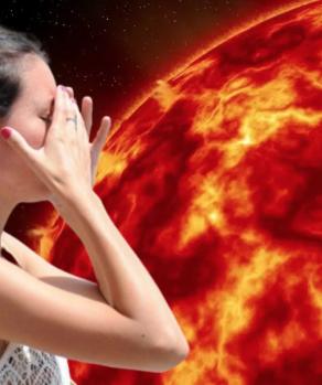 La radiación solar es peligrosa para los seres humanos.