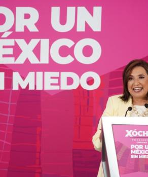 Xóchitl Gálvez busca ser la primera presidenta en México.