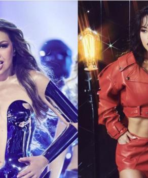Thalía y Becky G se pelearon en los Latin American Music Awards 2024
