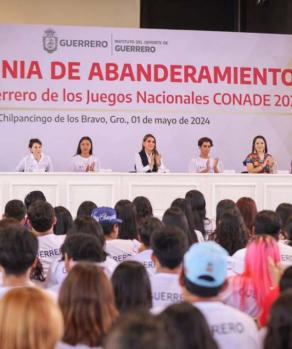 Lista, la delegación de Guerrero para participar en los Juegos Nacionales CONADE 2024.