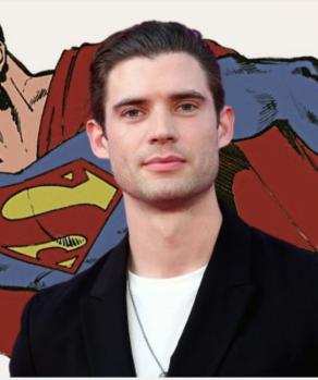 Así se ve David Corenswet como Superman