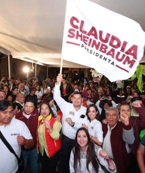 El candidato a la gubernatura de Puebla, Alejandro Armenta afirmó que ganarán las elecciones del 2 de junio.
