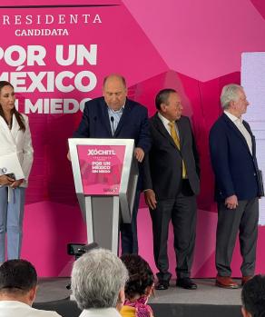 La coalición Fuerza y Corazón por México señaló que al menos&nbsp; 29% de secciones electorales en riesgo por el crimen organizado.