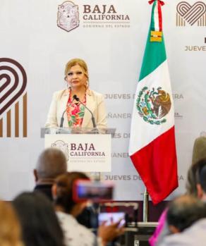 Continuaremos erradicando la impunidad en Baja California: Marina del Pilar tras caso de extranjeros.