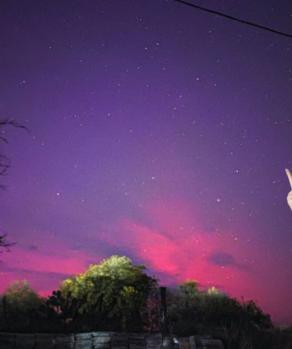 Hay posibilidad de que este 12 de mayo se vean auroras boreales en México