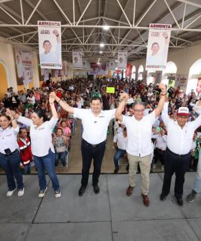 Alejandro Armenta busca ser el próximo gobernador de Puebla.