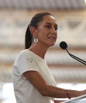 Claudia Sheinbaum Pardo, candidata a la presidencia de la República, señaló que no goza de sueldo por parte de la UNAM.