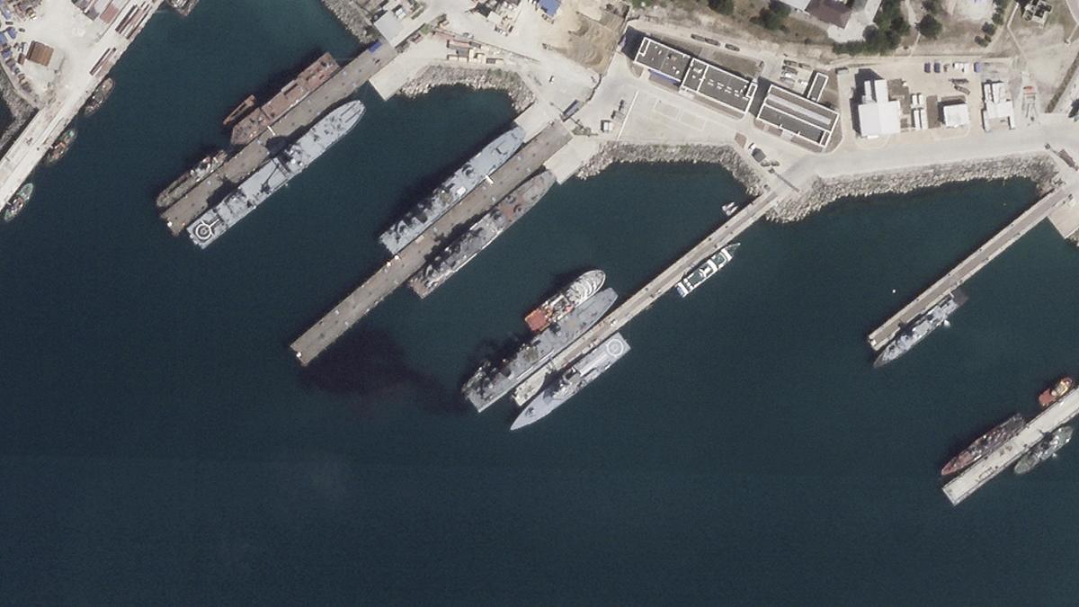 ‘Drones dañaron un buque de guerra de Rusia’, asegura Ucrania