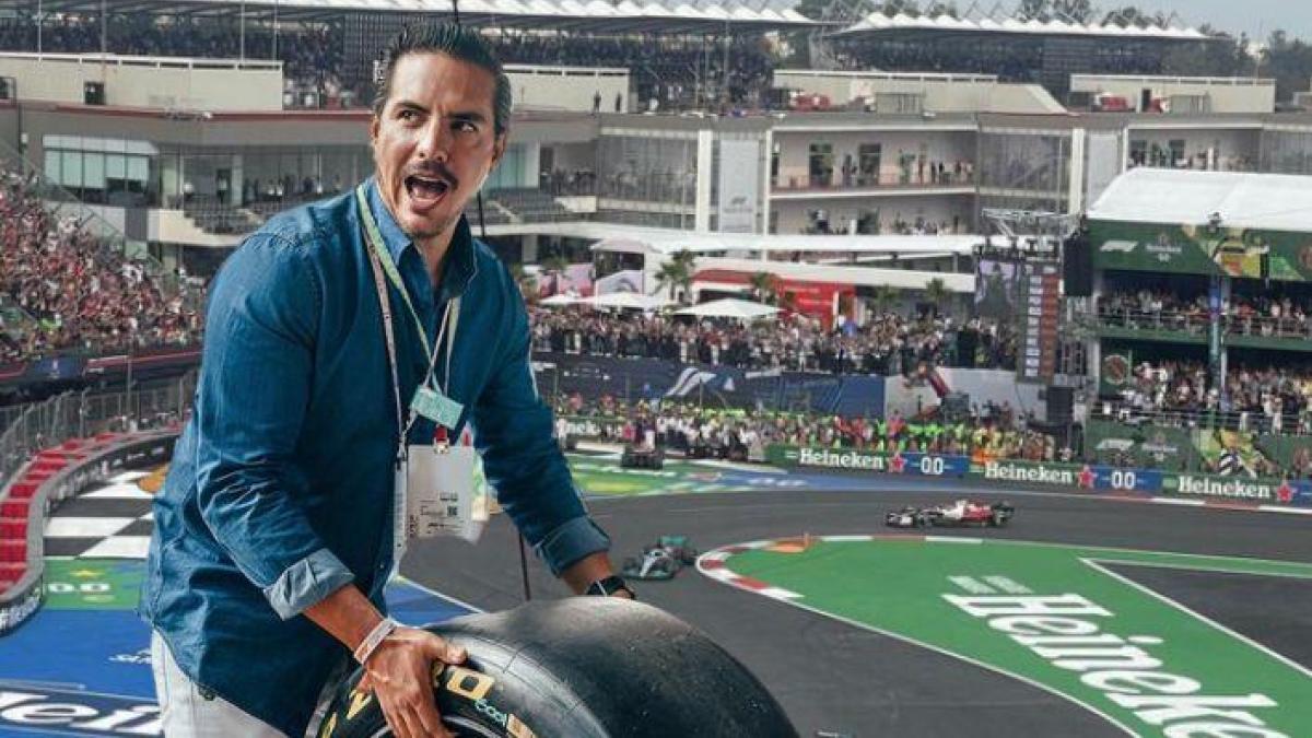 Gran Premio de México 2023: Vadhir Derbez convive con fans en el Autódromo Hermanos Rodríguez