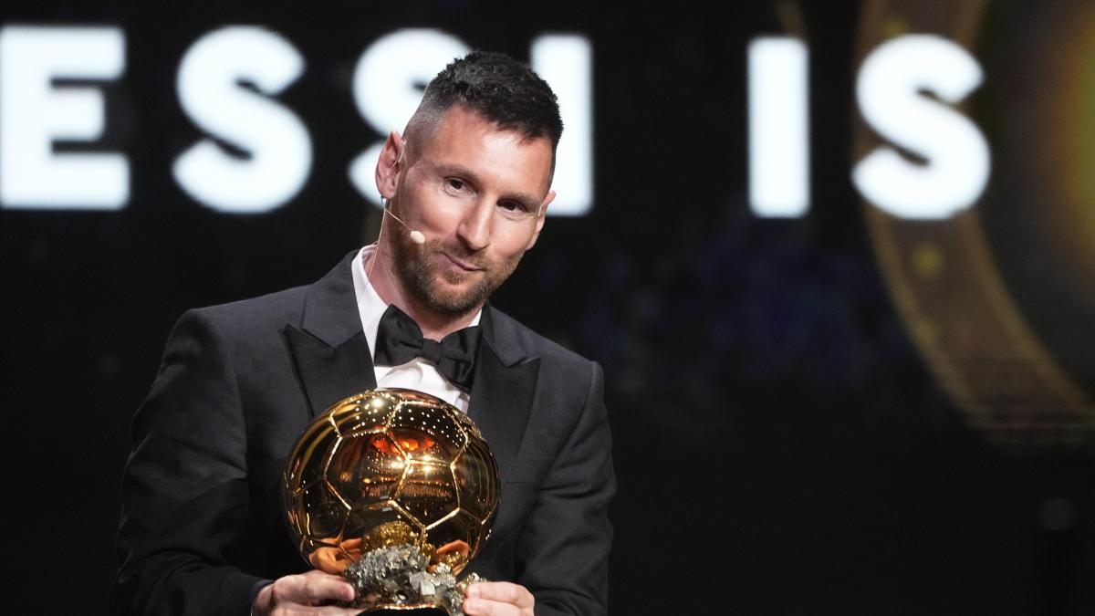 Balón de Oro 2023: Lionel Messi gana el premio por octava vez en su carrera; Aitana Bonmatí conquista el galardón femenil