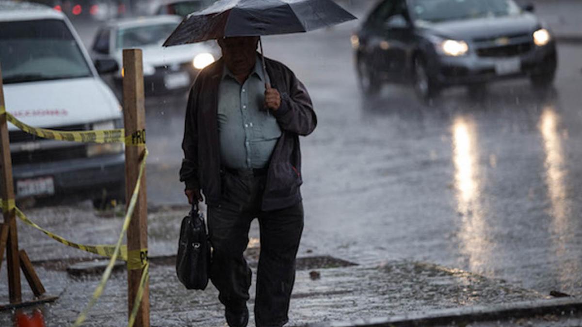 Activan Alerta Amarilla ante pronóstico de lluvias y caída de granizo en toda la CDMX