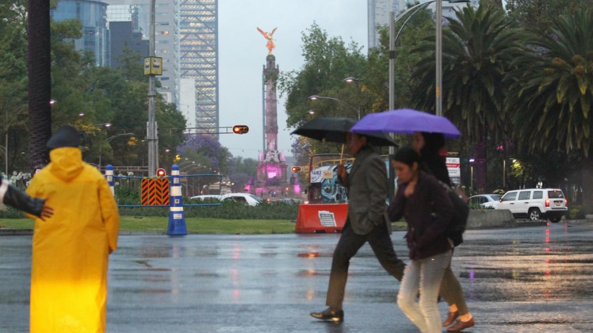 ¡Toma tus precauciones! Se registra lluvia en varias alcaldías de CDMX