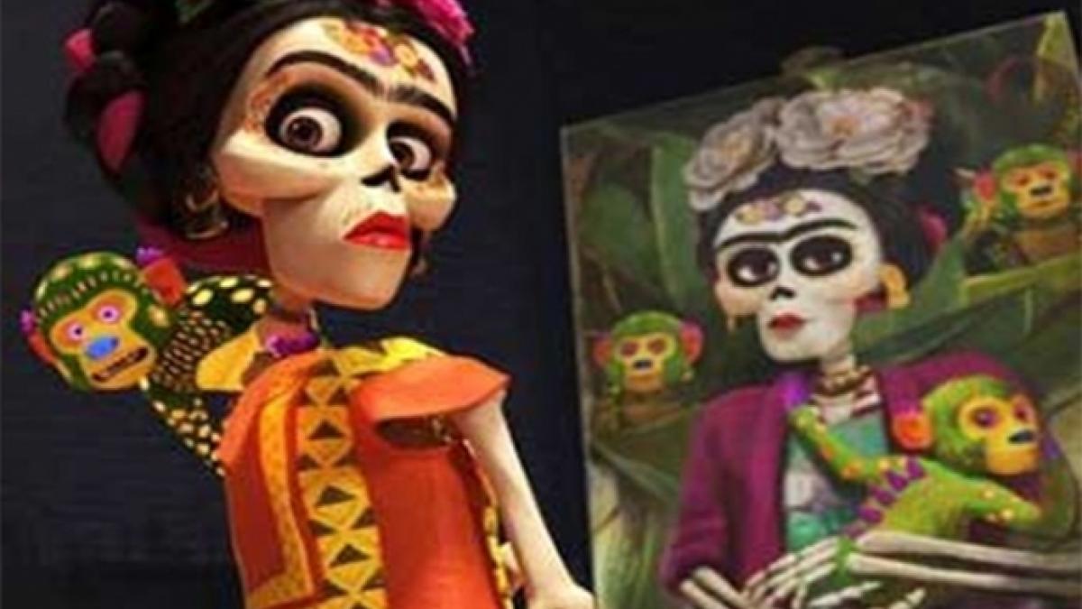 Coco rinde homenaje a la artista Frida Kahlo