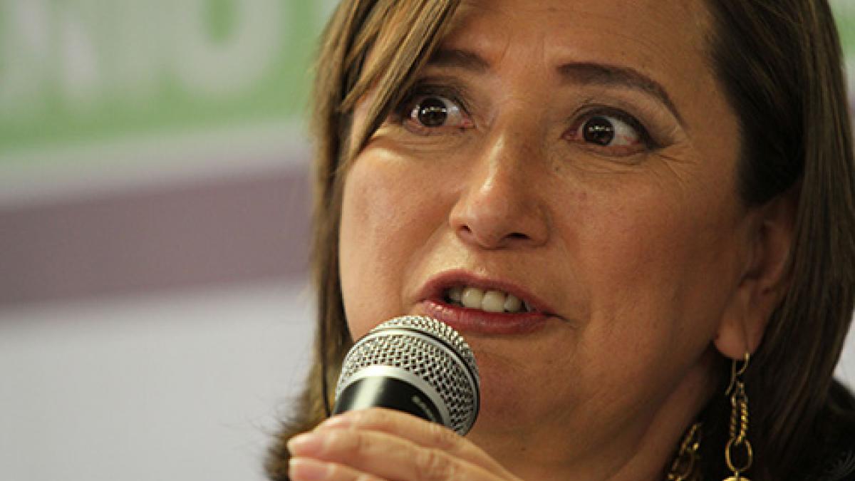 Xochitl Gálvez se destapa para la jefatura de Gobierno de la CDMX 2024