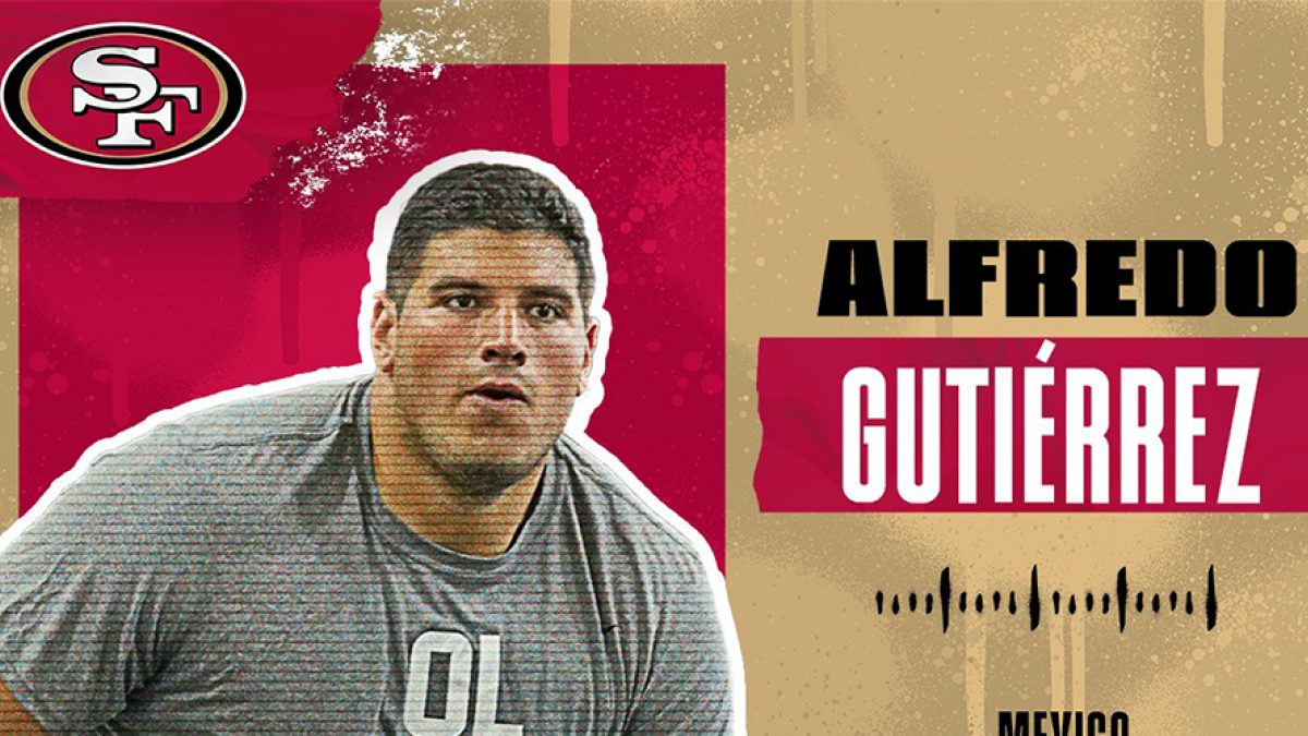 NFL: Mexicano Alfredo Gutiérrez cumple sueño y se incorpora a equipo