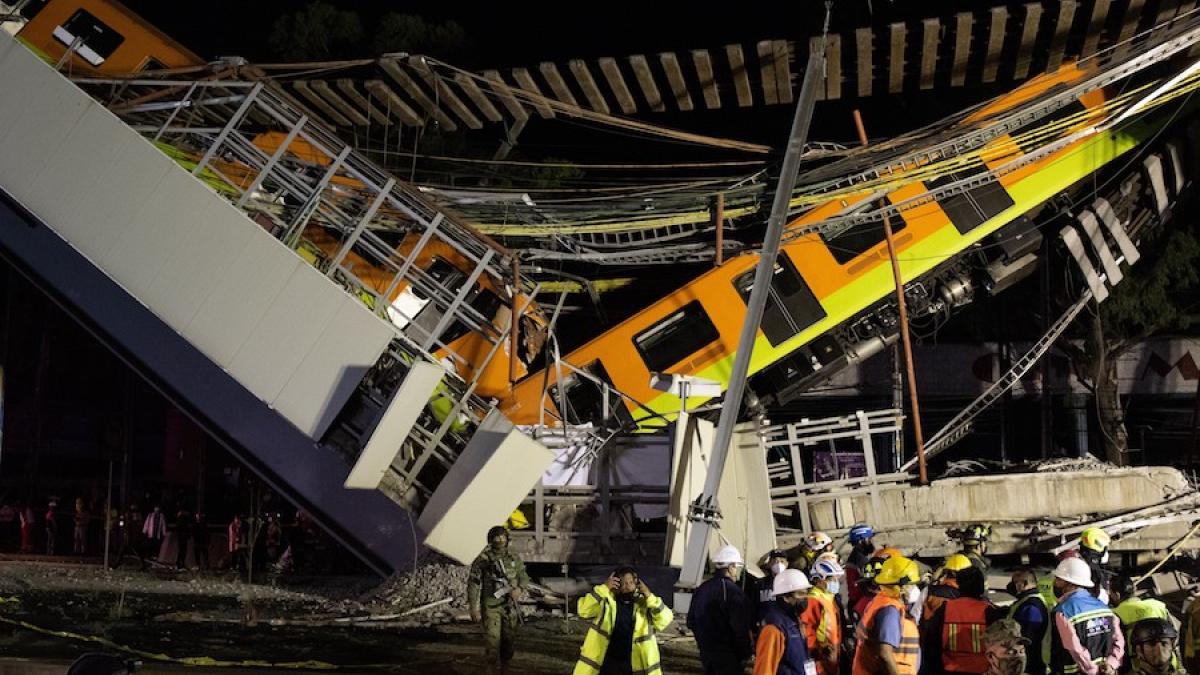 Imputados por colapso de L-12 del Metro libran prisión... por ahora