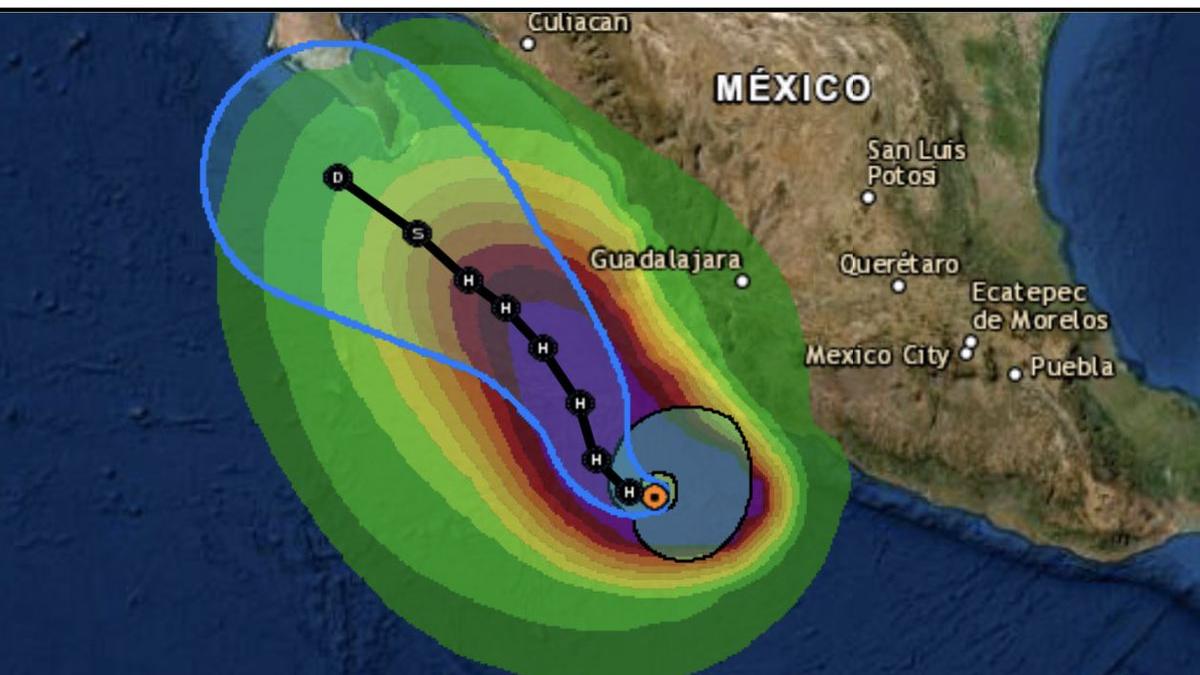 Efectos Del Huracán Enrique Con Más Intensidad En Colima Jalisco Michoacán Y Guerrero Conagua 