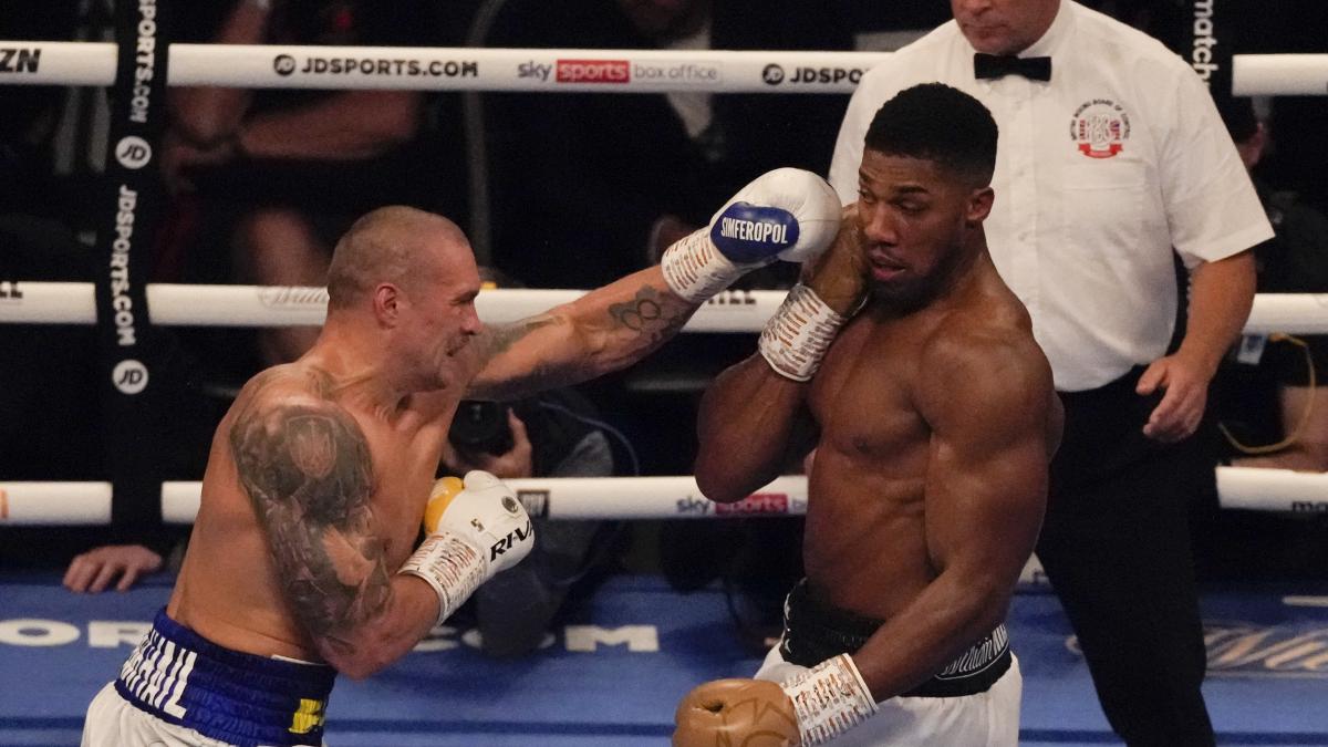 BOX: Revelan la fecha y sede de la revancha entre Oleksandr Usyk y Anthony Joshua