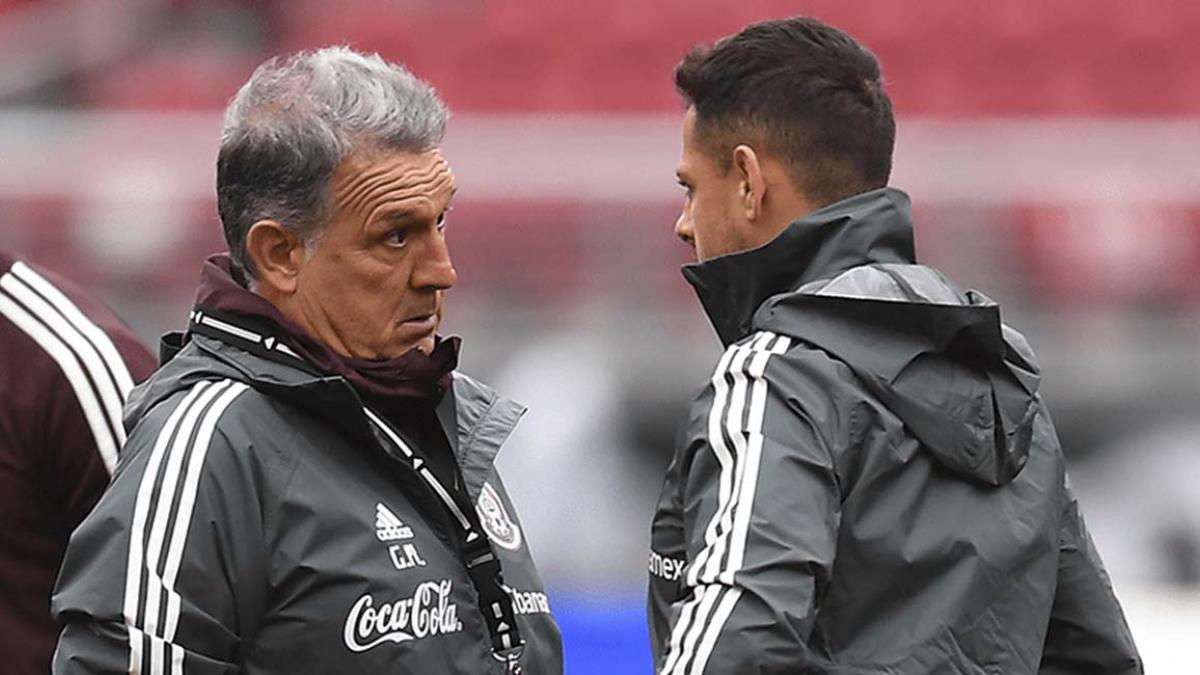 Selección Mexicana: "Chicharito" Hernández y Martino se reúnen otra vez y el "Tata" toma una decisión