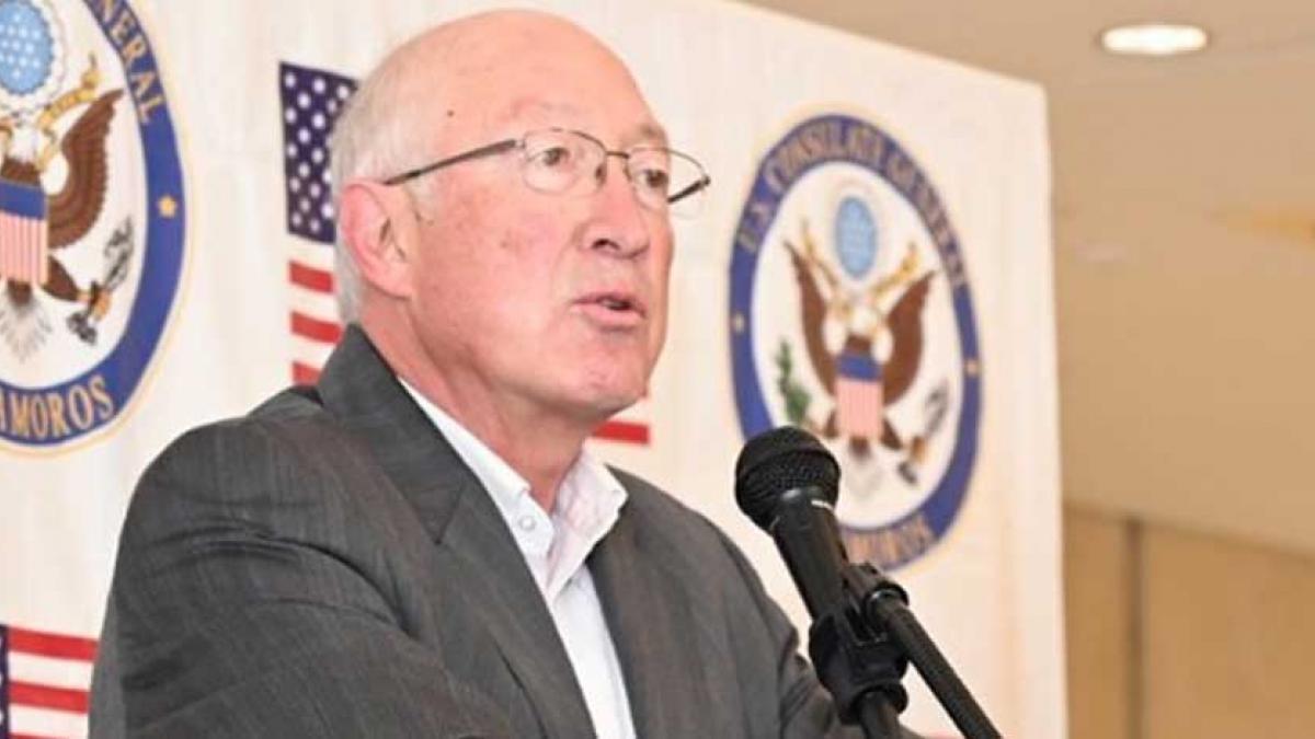 La seguridad está antes que el T-MEC, advierte el embajador de Estados Unidos, Ken Salazar