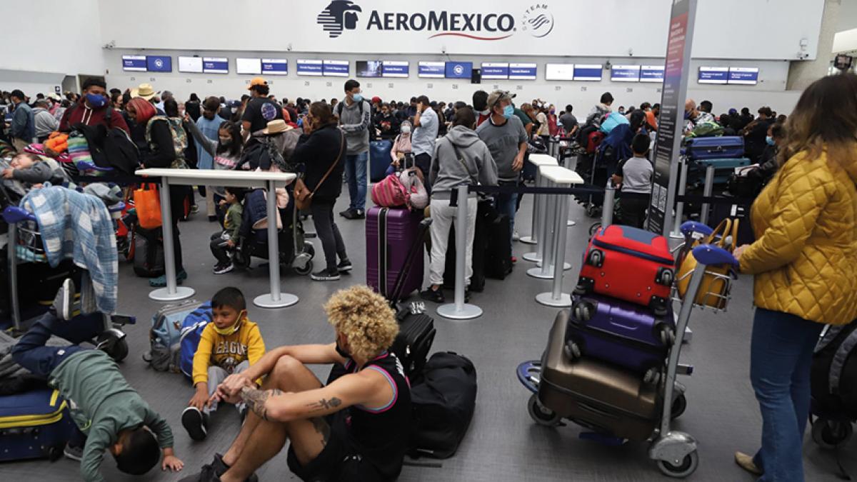 Caos en el AICM: Apuñalan a pasajero dentro del Aeropuerto Internacional de la CDMX